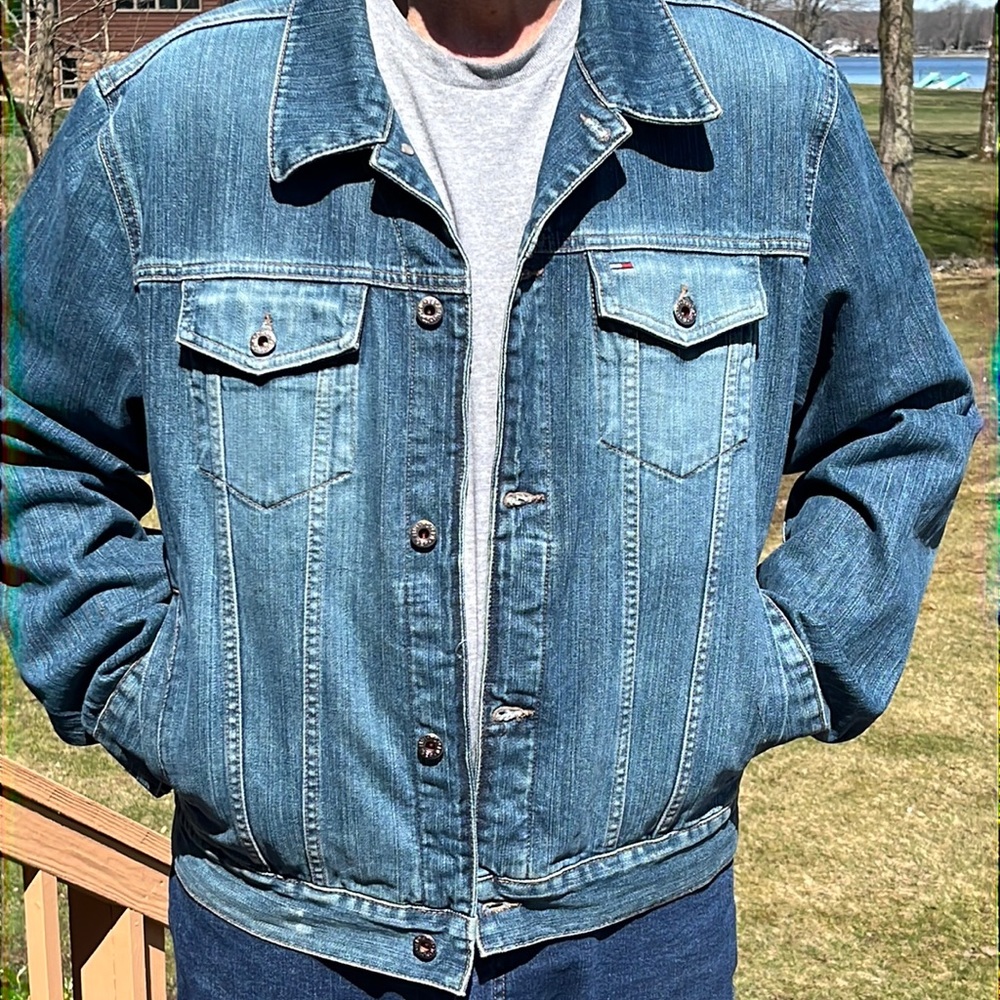 Tommy Hilfiger great denim jacket L